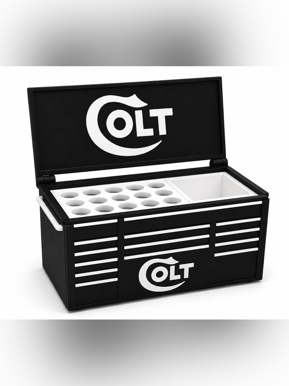 Colt Mini Toolbox Pen And Trinket Holder Desk Top Organizer